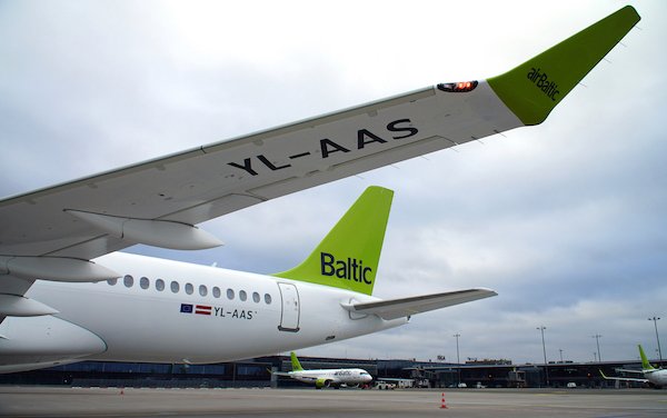 19th Airbus A220-300 of airBaltic 