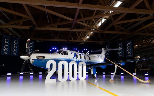 2,000th Pilatus PC-12 handed over to PlaneSense