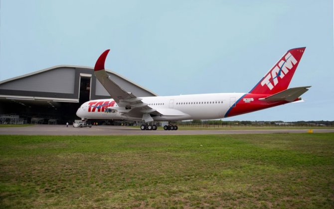 TAM Airlines reveals their first A350 XWB