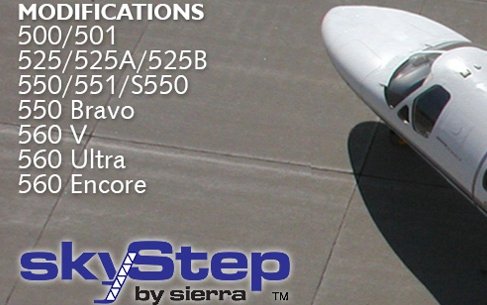 SIERRA INDUSTRIES introduces re-designed entry step
