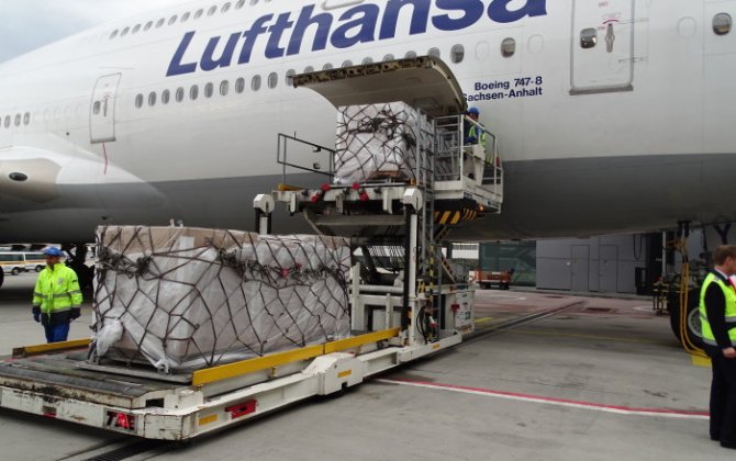 Refugees aided by Lufthansa Cargo