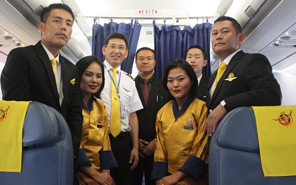 Bhutan Airlines delivers in Delhi