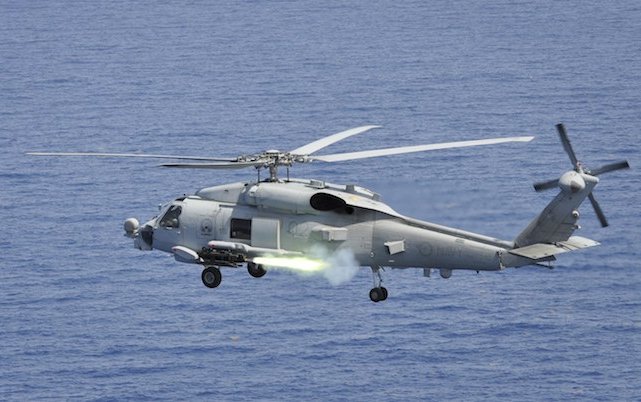 MH-60R Romeo’s Hellfire missile accepted into Navy service