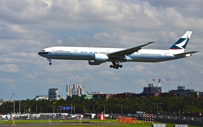 Cathay begins second 777-300ER service to Sydney
