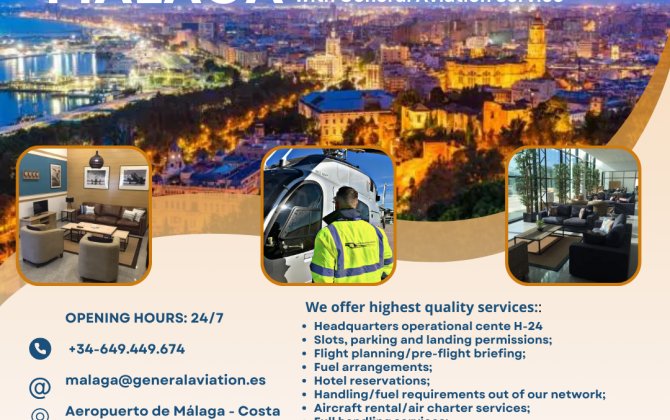 Flying to Malaga - main facts about 