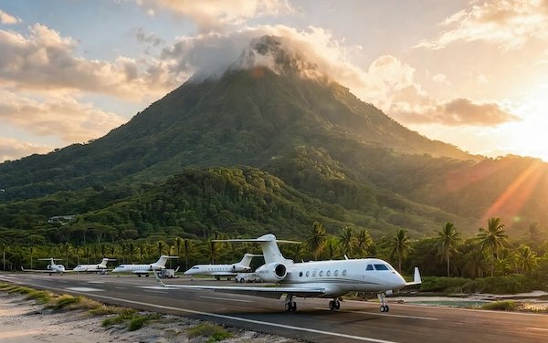 Small Caribbean Island Extends Runway For High-End Travelers