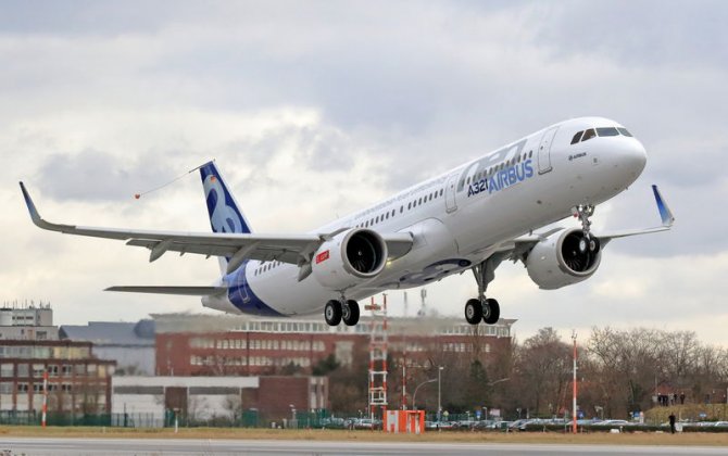 A321neo takes to the sky for the first time