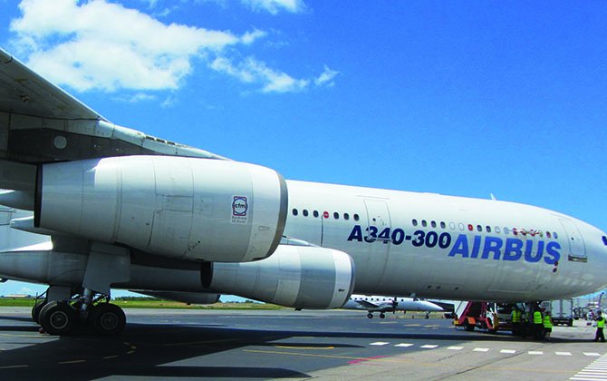 A340 testbed visits Darwin for ice crystals detection trials