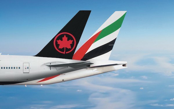 Air Canada and Emirates form strategic partnership