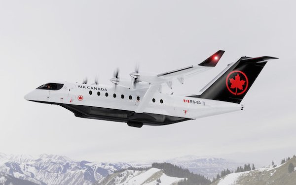 Air Canada to acquire 30 ES-30 electric regional aircraft from Heart Aerospace