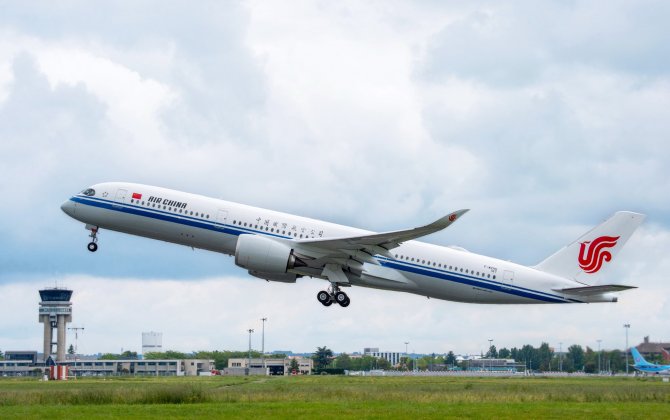 Air China takes delivery of its first Airbus A350-900