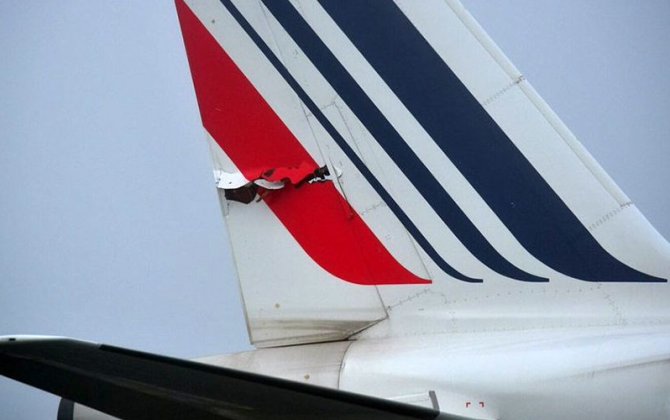 Air France plane’s tail 'torn during taxiing'
