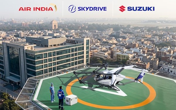 Air India, SkyDrive and Suzuki sign MoU for feasibility study of medical air logistics in India