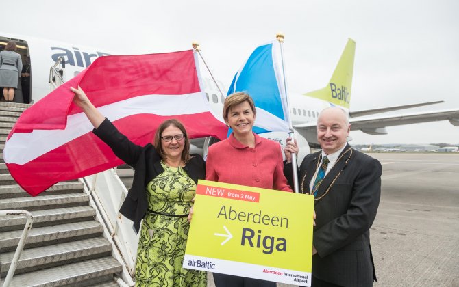 airBaltic Launches Flights Between Riga and Aberdeen