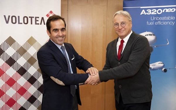 Airbus Charter Service launched with Volotea