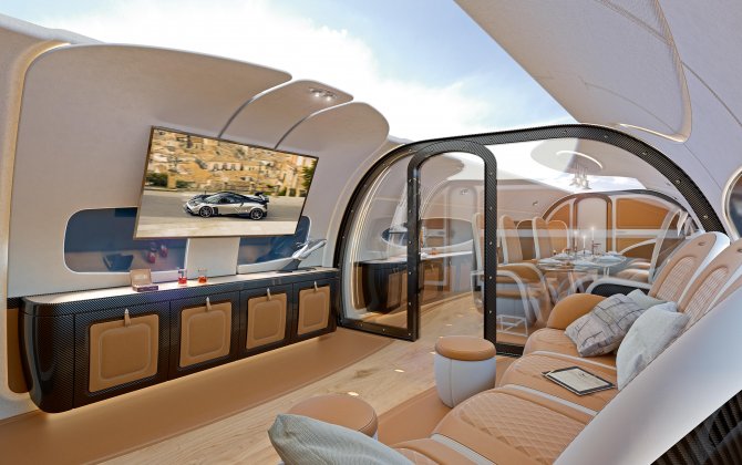 Airbus Corporate Jets and Pagani announce Infinito cabin