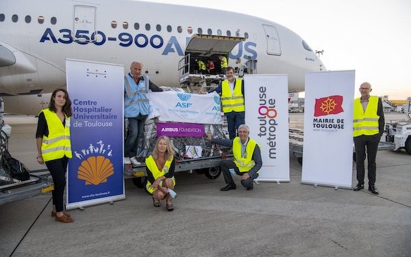 Airbus Foundation and partners deliver humanitarian aid to Beirut