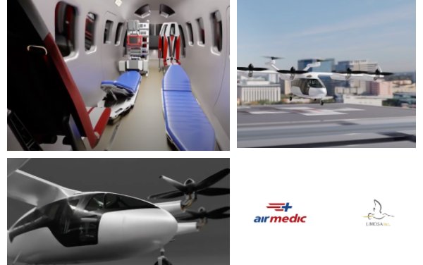 Airmedic and Limosa on the starting line, pioneering electric innovation in air medical transport