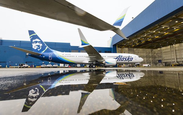 Alaska Airlines took delivery of its first Boeing 737-9 MAX and started passenger service 