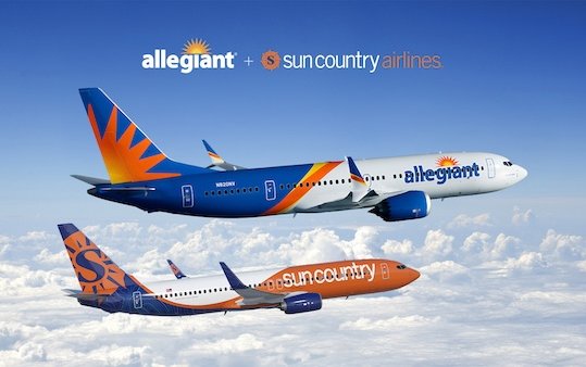 Allegiant and Sun Country Airlines to combine, creating a leading, more competitive leisure-focused U.S. airline