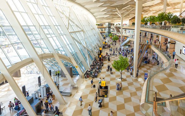 Azerbaijan's international airports served 2.4 million passengers in the first six months of 2019