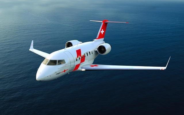 Bombardier Delivers First Challenger 650 Aircraft Converted Into Air Ambulance to Swiss Air-Rescue Rega