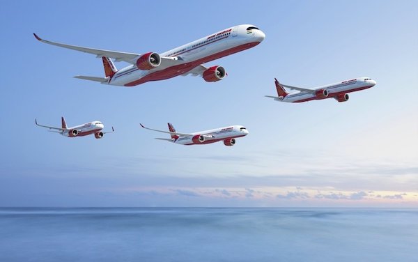 Boosting its domestic and international operations - Air India to acquire 250 Airbus aircraft