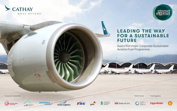 Cathay joins forces with more like-minded organisations to promote the use of Sustainable Aviation Fuel