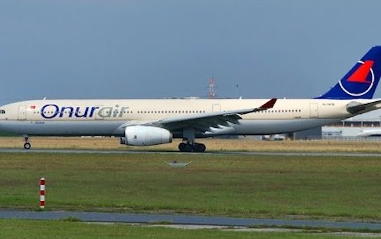 CDB Aviation delivered first of Three A330 to Onur Air