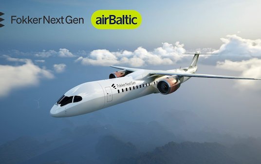 Collaborative future in aviation - Fokker Next Gen and airBaltic sign MoU