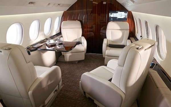 Contemporary style, latest technology, comfort and productivity - Dassault Falcon 8X