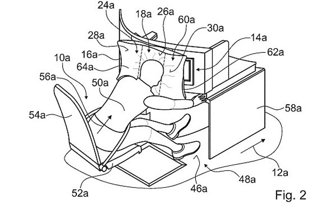 Could planes of the future have airbags for business class passengers?