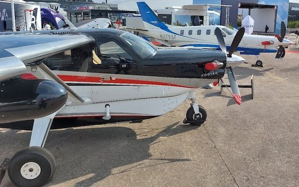 Daher refueled its display aircraft at the Paris Air Show with sustainable aviation fuel