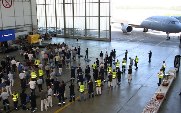 Delivery of the second Airbus A321LR to the German Air Force