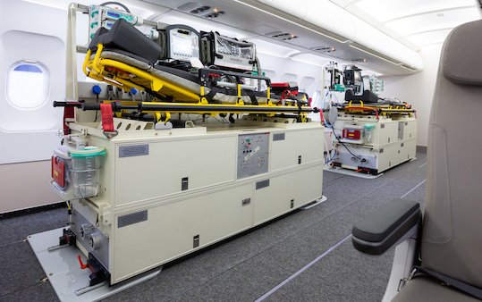Development of new onboard patient transport units