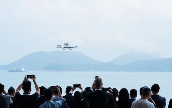 EHang EH216-S completed first public flight in Hong Kong, advancing "Regulatory Sandbox X" project with HKSAR government