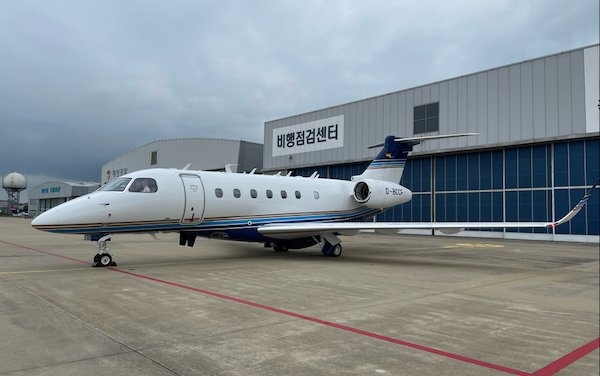 Embraer Praetor 600 delivered to South Korea’s Flight Inspection Services Center