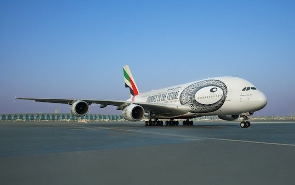 Emirates launches Museum of the Future custom A380 livery