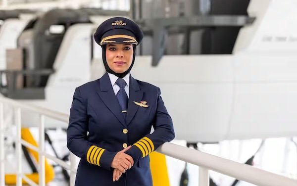 Etihad Airways&rsquo; Captain Huda Al Musallami becomes the first Emirati woman training captain in the UAE