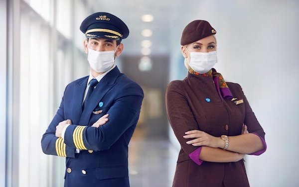 Etihad Airways is the first airline in the world with 100% of crew on board vaccinated