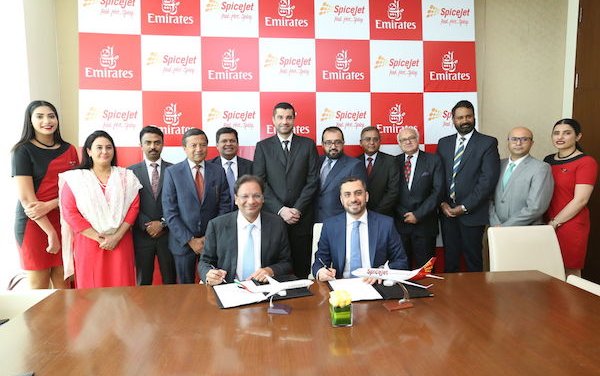 Expanded Emirates reach in India with SpiceJet codeshare partnership