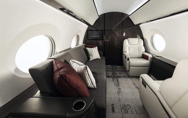 Expanded Gulfstream interior outfitting operations accommodate growing demand - first Dallas outfitted G600 