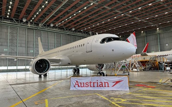 Fifth A320neo landed at Austrian Airlines in Vienna
