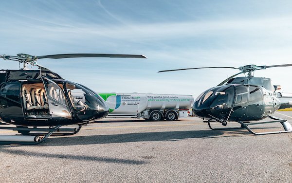 First ACH130 flying with sustainable aviation fuel in Scandinavia