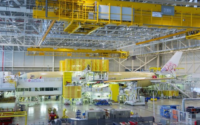 First China Airlines A350XWB takes shape in Airbus&rsquo; Final Assembly Line