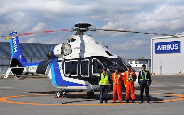 First-ever HCare support contract for H160 - All Nippon Helicopter 