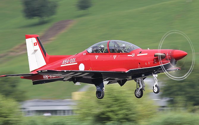First RAAF PC-21 completes maiden flight