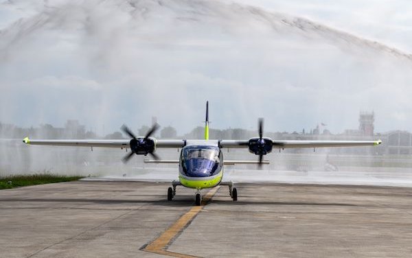 First Tecnam P2012 Sentinel SMP landed in Taiwan for  Apex Flight Academy 