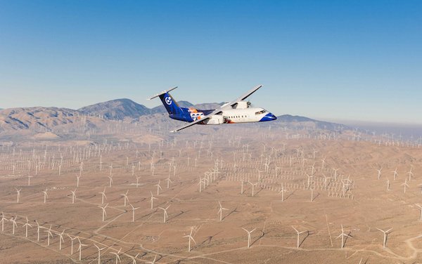  Flight test campaign kicks off - Universal Hydrogen regional aircraft at the Mojave Air & Space Port