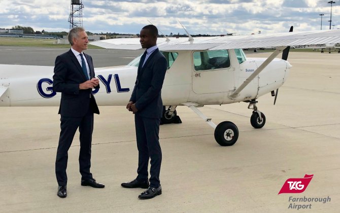 Flying Scholarship 2019 launched by TAG Farnborough Airport 